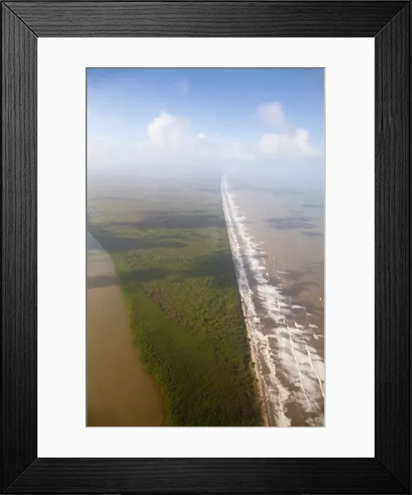 Framed Print : Coast near Bluefields, Nicaragua, Central America