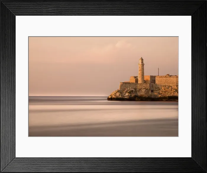 Framed Print : Evening view from The Malecon towards the Castillo de San Salvador de la Punta Framed Print : Evening view from The Malecon towards the Castillo de San Salvador de la Punta