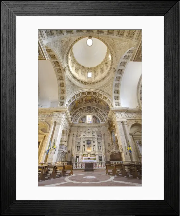 Framed Print : Interior of the church of San Biagio, Montepulciuano, Tuscany, Italy, Europe Framed Print : Interior of the church of San Biagio, Montepulciuano, Tuscany, Italy, Europe