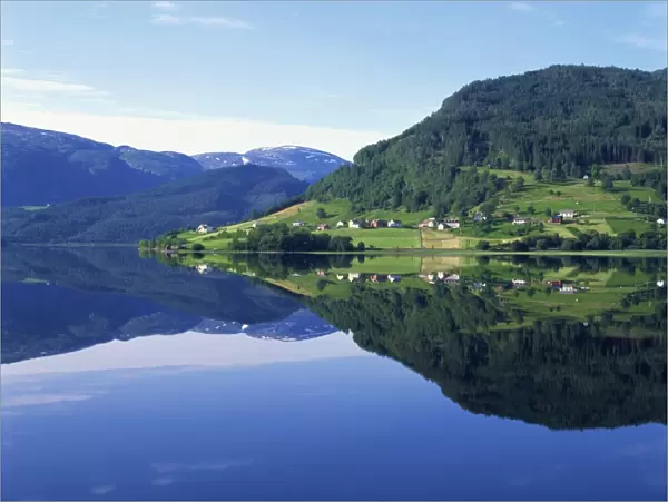 Lake Granvinvatnet, Voss, Norway, Scandinavia, Europe