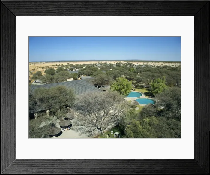 Framed Print : Okaukuejo Camp, Etosha National Park, Namibia, Africa Framed Print : Okaukuejo Camp, Etosha National Park, Namibia, Africa
