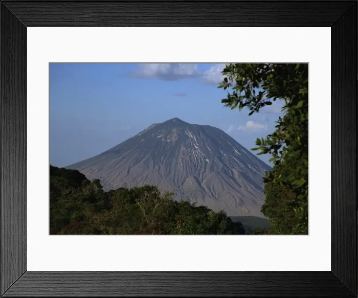 Framed Print : Oldonyo Lengai volcano, 2878m, Ngorongoro Conservation Area, UNESCO World Heritage Site Framed Print : Oldonyo Lengai volcano, 2878m, Ngorongoro Conservation Area, UNESCO World Heritage Site