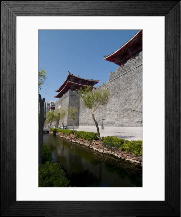 Framed Print : Tang dynasty building, Fishermans Wharf, Macau, China, Asia Framed Print : Tang dynasty building, Fishermans Wharf, Macau, China, Asia