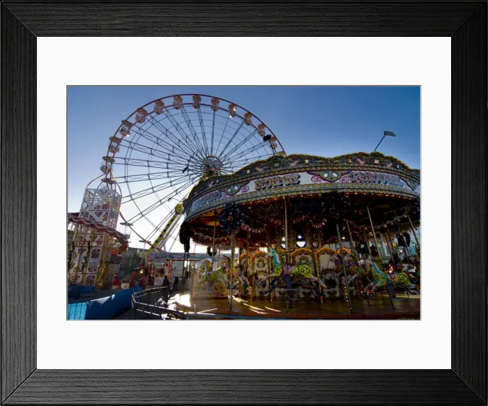 Framed Print : Swansea funfair, Swansea, Wales, United Kingdom, Europe Framed Print : Swansea funfair, Swansea, Wales, United Kingdom, Europe