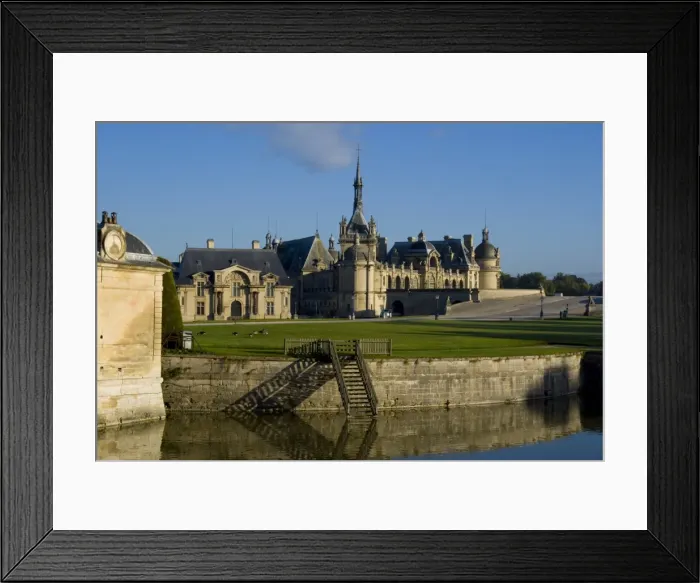 Framed Print : Chantilly, Picardie, Ile de France, France, Europe Framed Print : Chantilly, Picardie, Ile de France, France, Europe