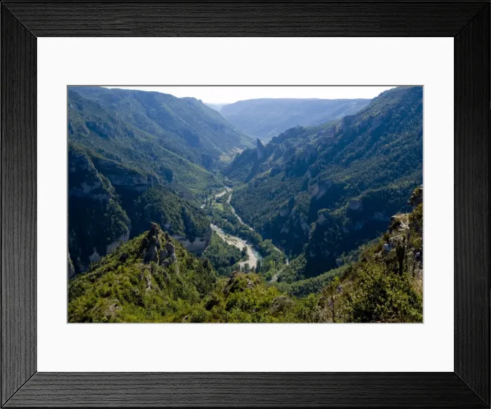 Framed Print : Vew from Point Sublime of the Gorges du Tarn, Massif Central, France, Europe Framed Print : Vew from Point Sublime of the Gorges du Tarn, Massif Central, France, Europe