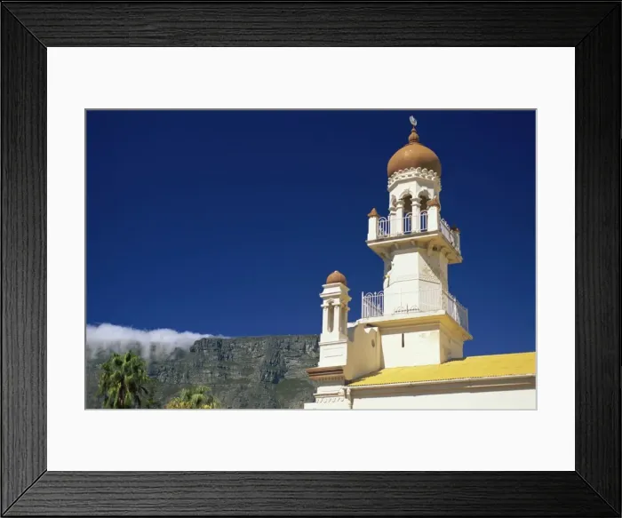 Framed Print : Mosque, Cape Town, South Africa, Africa Framed Print : Mosque, Cape Town, South Africa, Africa