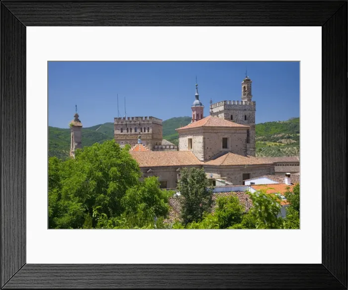 Framed Print : Towers of the Real Monasterio de Santa Maria de Guadalupe, Guadalupe, Caceres Framed Print : Towers of the Real Monasterio de Santa Maria de Guadalupe, Guadalupe, Caceres