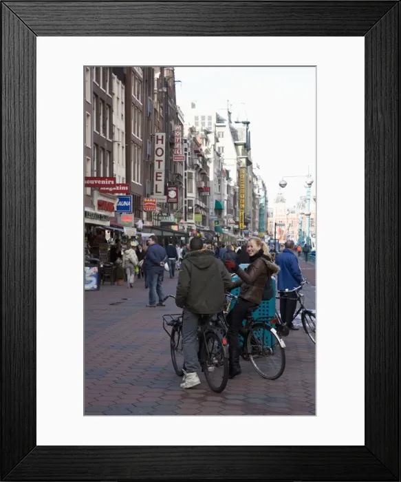 Framed Print : Damrak, a busy thoroughfare in the centre of the city, Amsterdam, Netherlands, Europe Framed Print : Damrak, a busy thoroughfare in the centre of the city, Amsterdam, Netherlands, Europe
