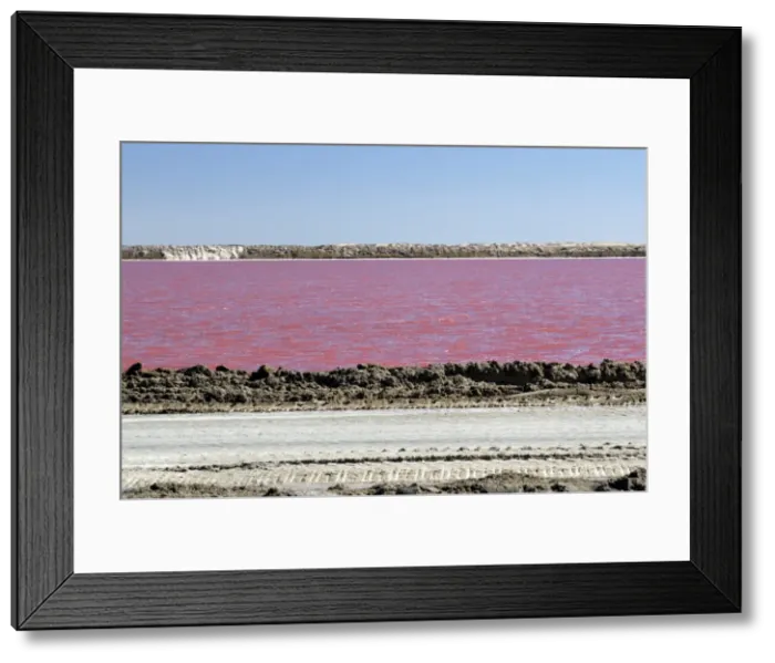 Framed Print : Salt winning, Walvis Bay, Namibia, Africa Framed Print : Salt winning, Walvis Bay, Namibia, Africa