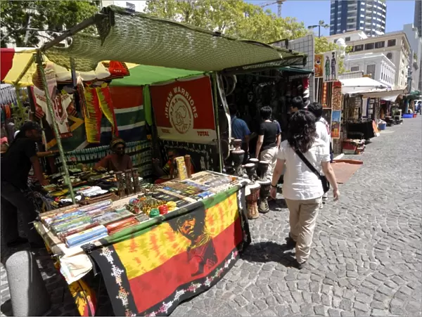 Centre of town market, Cape Town, South Africa, Africa