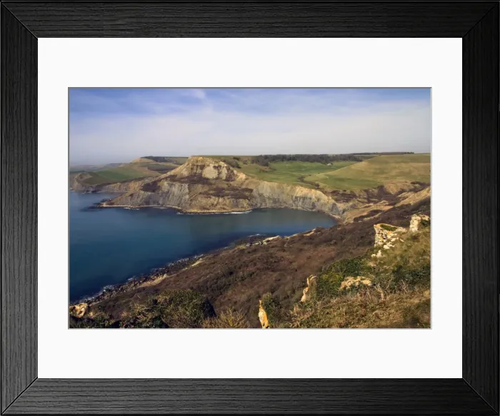 Framed Print : Chapmans Pool, Dorset Coast, England, United Kingdom, Europe Framed Print : Chapmans Pool, Dorset Coast, England, United Kingdom, Europe