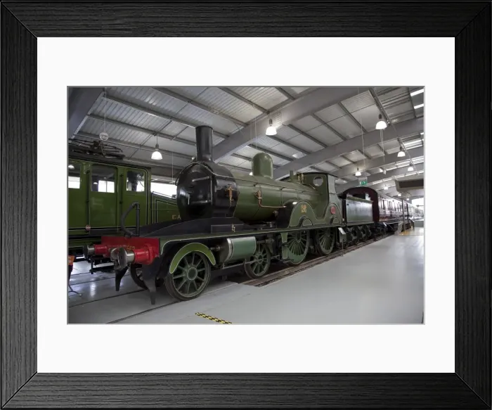 Framed Print : Express Passenger Engine No. 563, built 1893, at Locomotion, The National Railway Museum at Shildon Framed Print : Express Passenger Engine No. 563, built 1893, at Locomotion, The National Railway Museum at Shildon