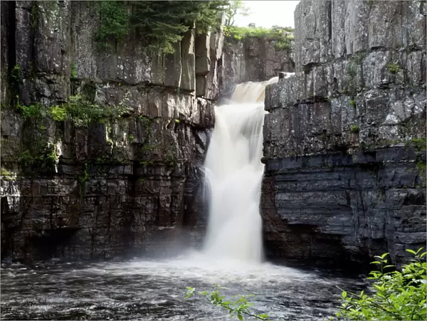 High Force Waterfall, 70 feet (21 m) high, Upper Teesdale, County Durham