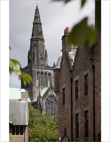 Spire of St. Mungos Cathedral, Glasgow, Scotland, United Kingdom, Europe