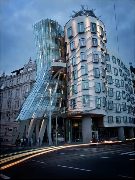 Dancing House (Fred and Ginger Building), by Frank Gehry built in 1996