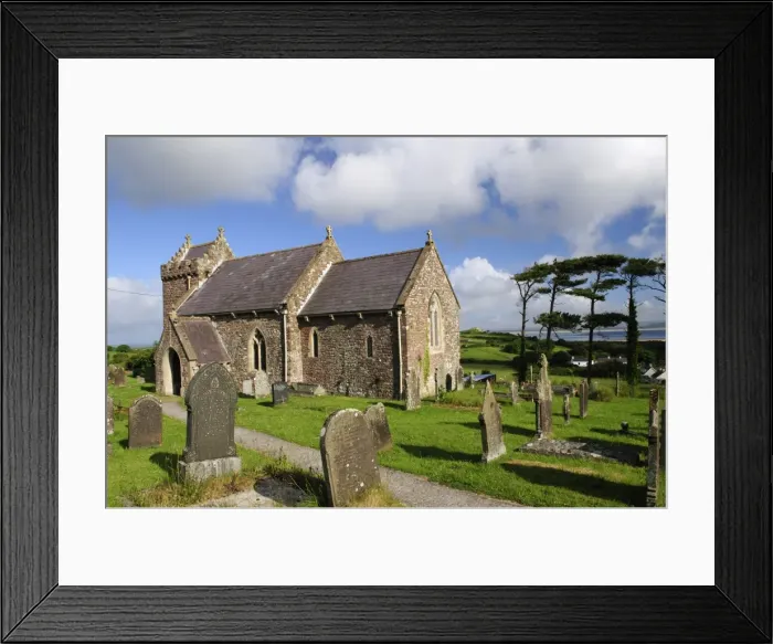 Framed Print : Church of St. Madoc, Llanmadoc, Gower, Wales, United Kingdom, Europe Framed Print : Church of St. Madoc, Llanmadoc, Gower, Wales, United Kingdom, Europe