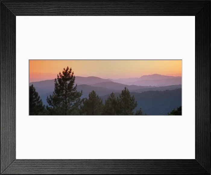 Framed Print : Mountains at dusk, near Zonza, southern Corsica, France, Europe Framed Print : Mountains at dusk, near Zonza, southern Corsica, France, Europe