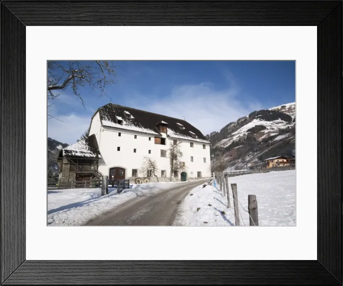 Framed Print : A 16th century historic building Furstenmuhle former bakery and mill dating from 1565 Framed Print : A 16th century historic building Furstenmuhle former bakery and mill dating from 1565