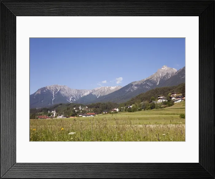 Framed Print : Alps and Gurgl valley in summer, Tarrenz, Tyrol, Austria, Europe Framed Print : Alps and Gurgl valley in summer, Tarrenz, Tyrol, Austria, Europe