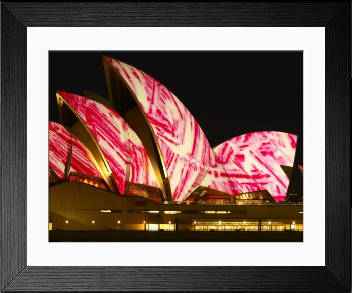 Framed Print : Festival of Light, Sydney Opera House, UNESCO World Heritage Site, Sydney Framed Print : Festival of Light, Sydney Opera House, UNESCO World Heritage Site, Sydney