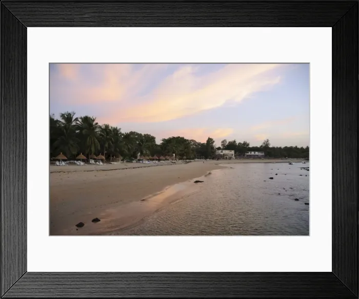 Framed Print : Sunset at Saly, Senegal, West Africa, Africa Framed Print : Sunset at Saly, Senegal, West Africa, Africa