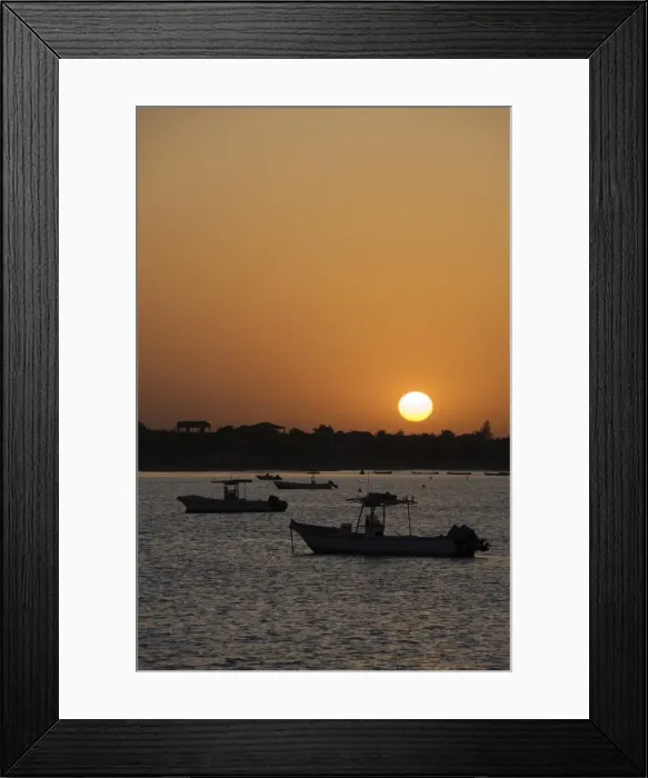Framed Print : Sunrise at Saly, Senegal, West Africa, Africa Framed Print : Sunrise at Saly, Senegal, West Africa, Africa