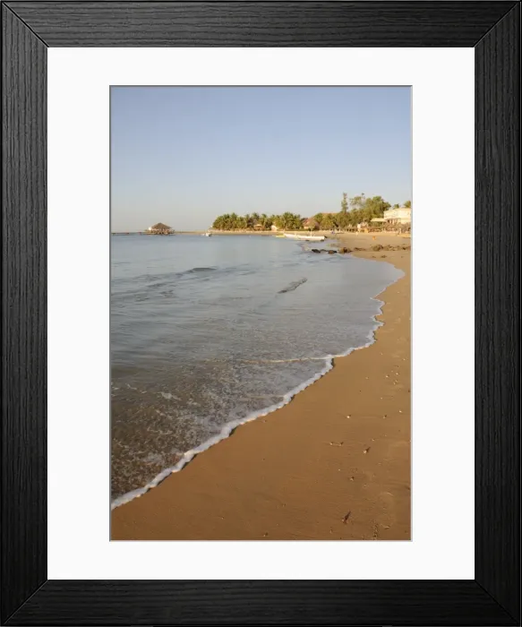 Framed Print : Beach at Saly, Senegal, West Africa, Africa Framed Print : Beach at Saly, Senegal, West Africa, Africa