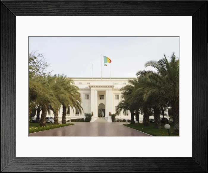 Framed Print : Presidential Palace, Dakar, Senegal, West Africa, Africa Framed Print : Presidential Palace, Dakar, Senegal, West Africa, Africa