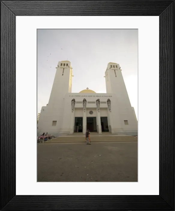 Framed Print : Exterior of Dakar Cathedral, Dakar, Senegal, West Africa, Africa Framed Print : Exterior of Dakar Cathedral, Dakar, Senegal, West Africa, Africa