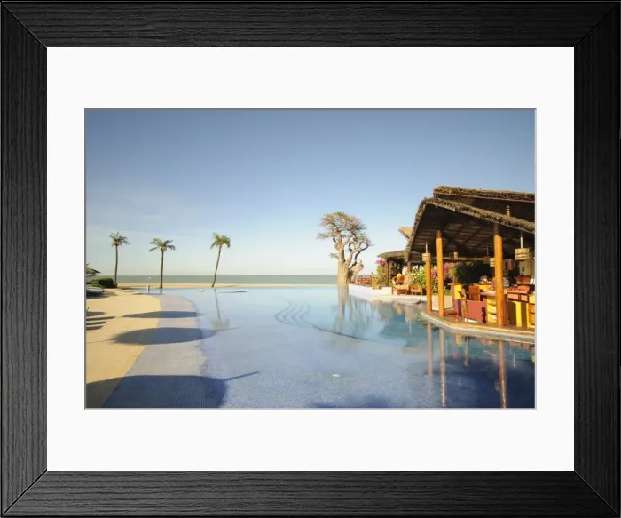 Framed Print : Royal Lodge, Sine Saloum Delta, Senegal, West Africa, Africa Framed Print : Royal Lodge, Sine Saloum Delta, Senegal, West Africa, Africa