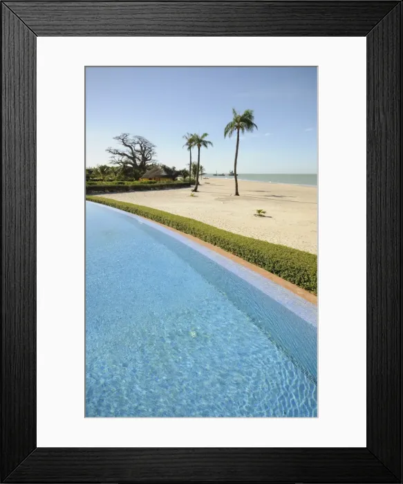 Framed Print : Royal Lodge, Sine Saloum Delta, Senegal, West Africa, Africa Framed Print : Royal Lodge, Sine Saloum Delta, Senegal, West Africa, Africa