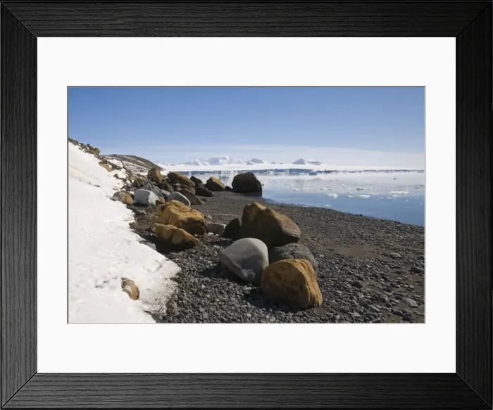 Framed Print : Brown Bluff, Antarctic Peninsula, Antarctica, Polar Regions