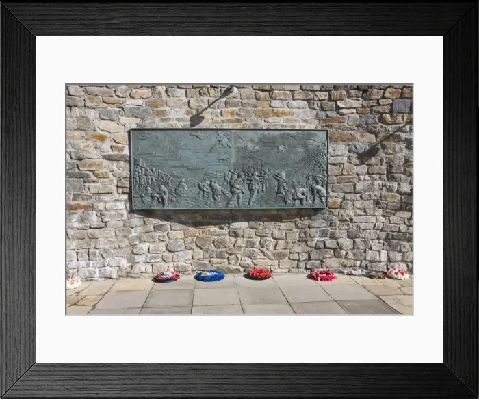 Framed Print : War memorial for Falklands War with Argentina, Port Stanley, Falkland Islands Framed Print : War memorial for Falklands War with Argentina, Port Stanley, Falkland Islands
