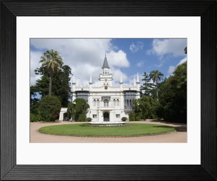 Framed Print : Private house, Montevideo, Uruguay, South America Framed Print : Private house, Montevideo, Uruguay, South America
