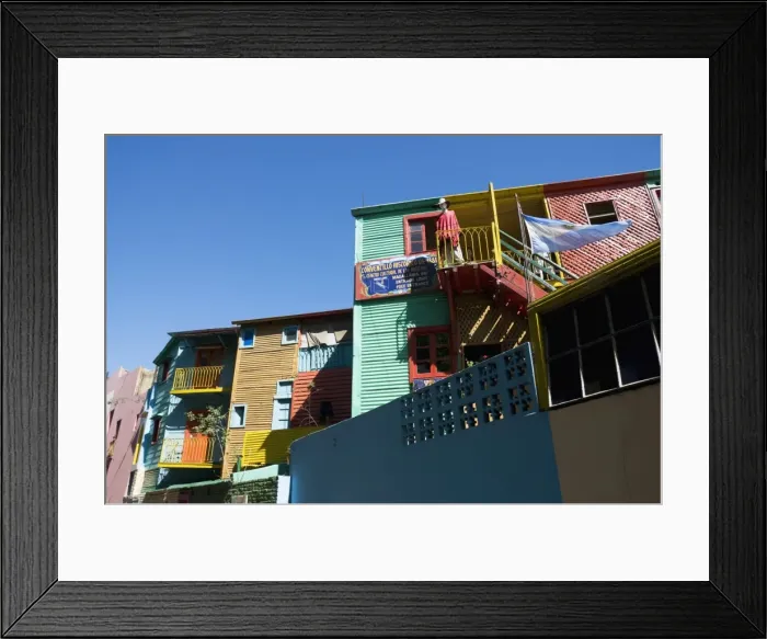 Framed Print : La Boca district, Buenos Aires, Argentina, South America Framed Print : La Boca district, Buenos Aires, Argentina, South America