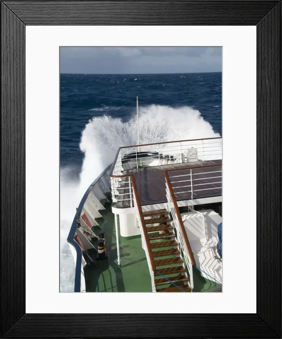 Framed Print : Crossing the Drakes Passage heading south to the Antarctic on MS Andrea, South America Framed Print : Crossing the Drakes Passage heading south to the Antarctic on MS Andrea, South America