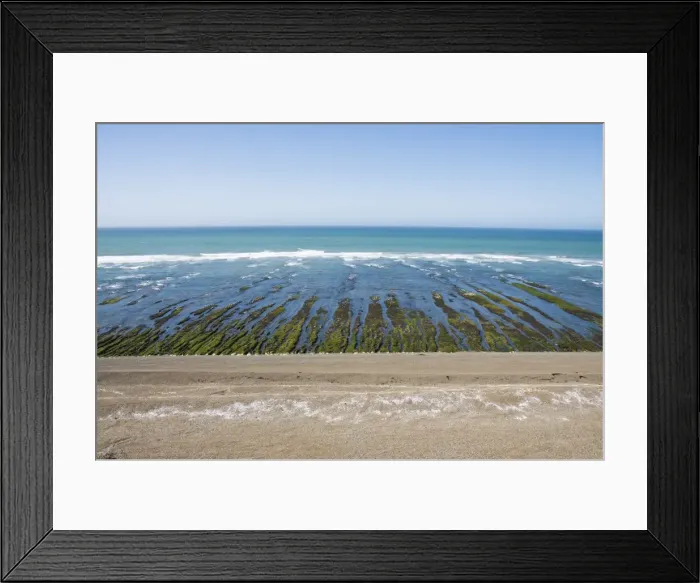 Framed Print : Punta Cantor, Valdes Peninsula, Patagonia, Argentina, South America