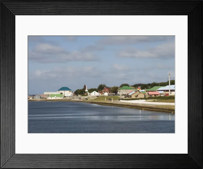 Framed Print : Port Stanley, Falkland Islands, South America