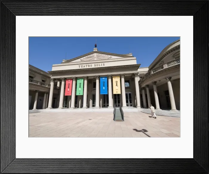 Framed Print : Teatro Solis, opera house, Montevideo, Uruguay, South America Framed Print : Teatro Solis, opera house, Montevideo, Uruguay, South America