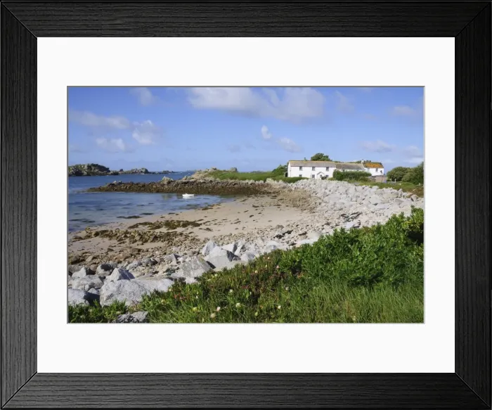 Framed Print : Great Porth, Bryher, Isles of Scilly, Cornwall, United Kingdom, Europe Framed Print : Great Porth, Bryher, Isles of Scilly, Cornwall, United Kingdom, Europe