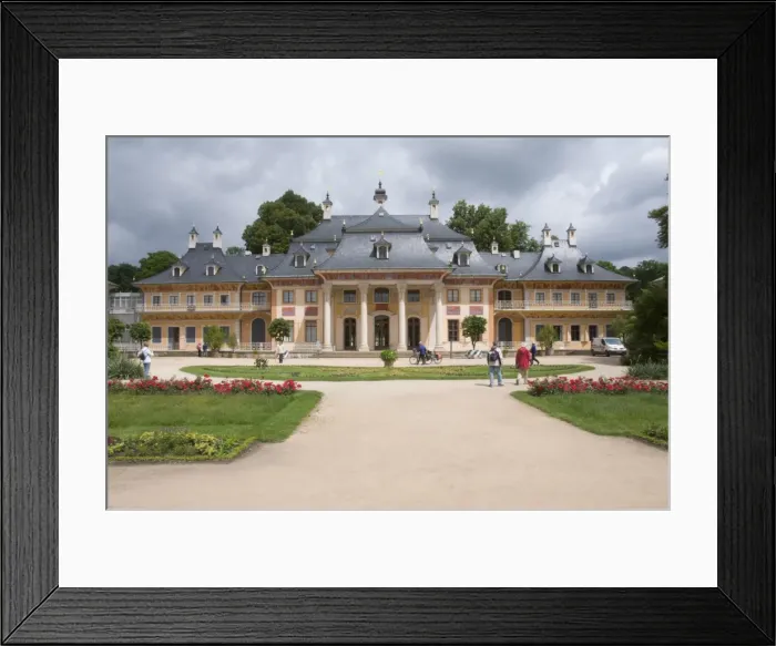 Framed Print : Hillside Palace, (Bergpalais), Pillnitz, Saxony, Germany, Europe Framed Print : Hillside Palace, (Bergpalais), Pillnitz, Saxony, Germany, Europe