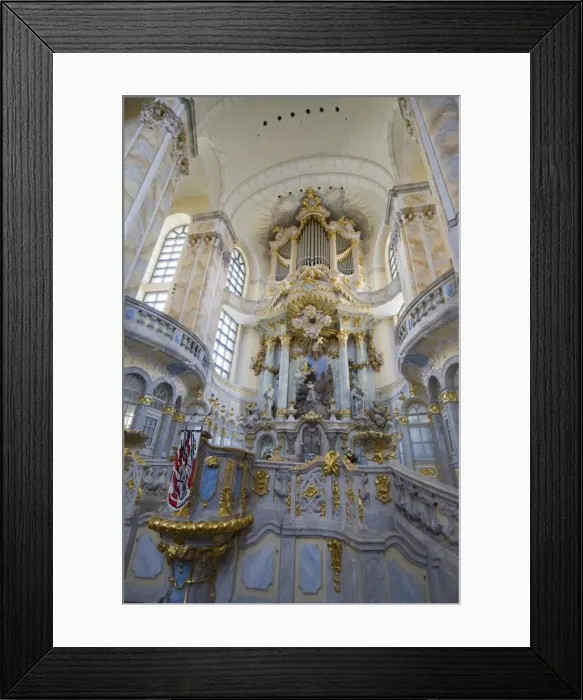 Framed Print : Interior of Frauenkirche (Church of Our Lady), Dresden, Saxony, Germany, Europe Framed Print : Interior of Frauenkirche (Church of Our Lady), Dresden, Saxony, Germany, Europe