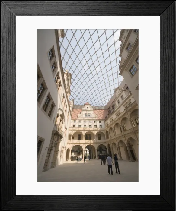 Framed Print : Inside the Court Palace, Dresden, Saxony, Germany, Europe Framed Print : Inside the Court Palace, Dresden, Saxony, Germany, Europe