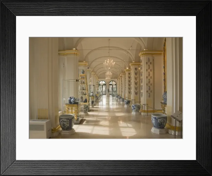 Framed Print : World famous porcelain collection in the Zwinger, Dresden, Saxony, Germany, Europe Framed Print : World famous porcelain collection in the Zwinger, Dresden, Saxony, Germany, Europe