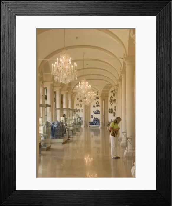 Framed Print : World famous porcelain collection in the Zwinger, Dresden, Saxony, Germany, Europe Framed Print : World famous porcelain collection in the Zwinger, Dresden, Saxony, Germany, Europe