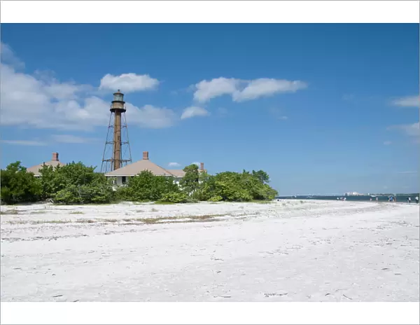 Sanibel lighthouse, Sanibel Island, Gulf Coast, Florida, United States of America