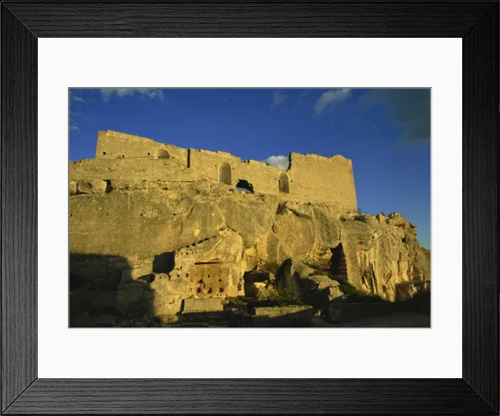 Framed Print : Ruined citadel, Chateau des Baux, Provence, France, Europe Framed Print : Ruined citadel, Chateau des Baux, Provence, France, Europe