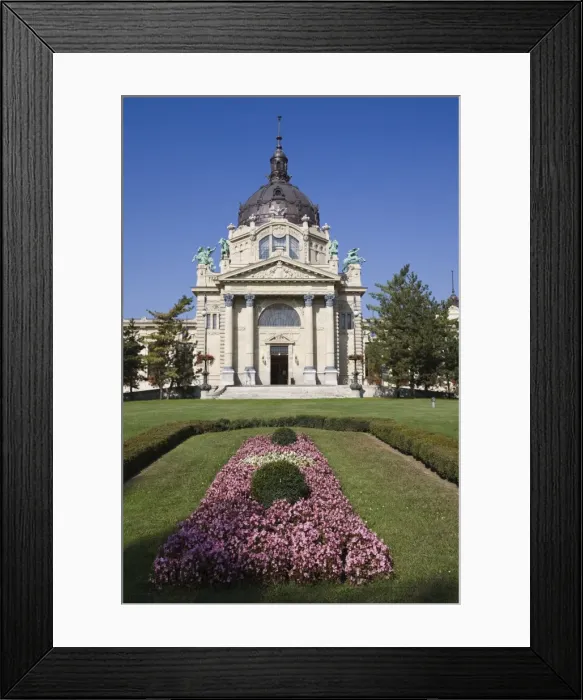 Framed Print : City Park and entrance to Szechenyi Baths, Budapest, Hungary, Europe Framed Print : City Park and entrance to Szechenyi Baths, Budapest, Hungary, Europe