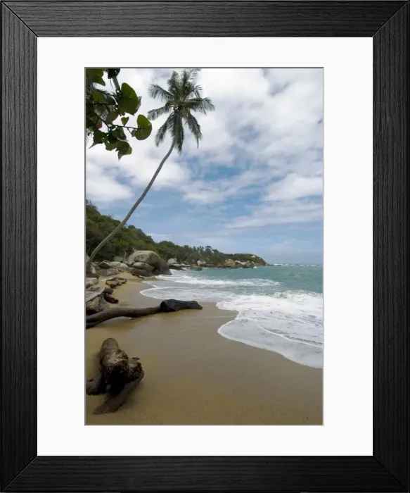 Framed Print : Arenilla Beach, Tayrona National Park, Colombia, South America Framed Print : Arenilla Beach, Tayrona National Park, Colombia, South America